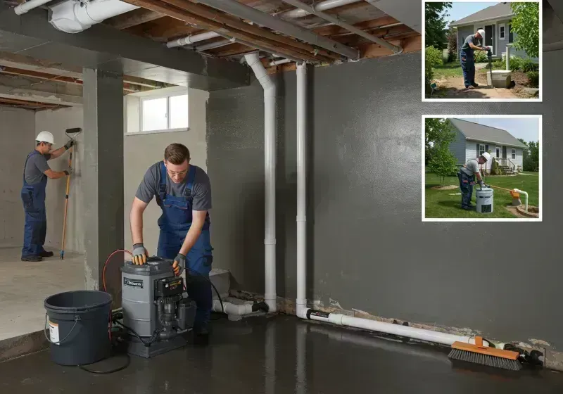 Basement Waterproofing and Flood Prevention process in Lavaca, AR